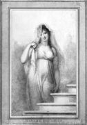 Madame Recamier (1777-1849) 1804 Reproduction