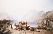 A Halt on the Drove, Loch Etive Reproduction