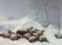 Sheep in a Snowstorm, 1881 Reproduction