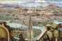 Detail from The Great City of Tenochtitlan , from the Pre-Hispanic and Colonial Mexico cycle, 1945-52 Reproduction