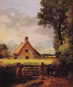 A Cottage in a Cornfield, 1817 Reproduction