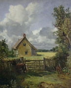 Cottage in a Cornfield, 1833 Reproduction