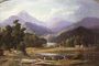 New Zealand Landscape 1872 Reproduction