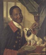 A Black Servant c.1770 Reproduction