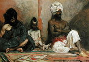 Seated Arabs, 1877 Reproduction