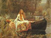 The Lady of Shalott 1888 Reproduction