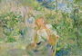 In the Garden at Roche-Plate 1894 Reproduction