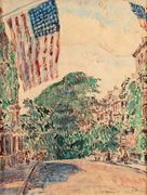 Mount Vernon Street, Boston, 1919 Reproduction