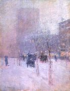 Late Afternoon, New York, Winter, 1900 Reproduction