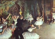 Rehearsal on the Stage 1878-79 Reproduction