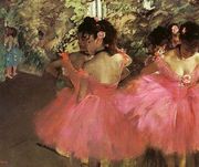 Dancers In Pink Reproduction