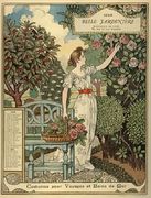 Belle Jardiniere Calendar Juin Reproduction