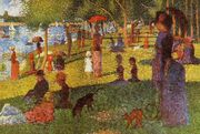 An Afternoon at La Grande Jatte Reproduction