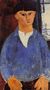 Portrait of Moise Kisling I Reproduction