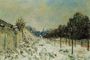 Snow at Marly-le-Roi Reproduction