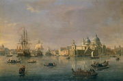 The Bay toward the Grand Canal and the Giudecca in Venice Reproduction