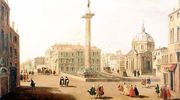 The Piazza Colonna, Rome Reproduction