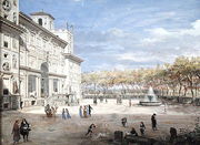 The Villa Medici, Rome, 1685 Reproduction