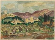 Italian Landscape Reproduction