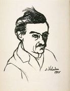 Portrait Of Utrillo Reproduction