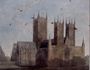 View of Lincoln Cathedral Reproduction