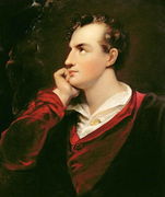 Portrait of George Gordon Byron (1788-1824) 6th Baron Byron, 1813 Reproduction