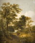 Lake Scene, Near Norwich Reproduction