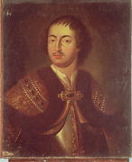 Portrait of Peter I (1672-1725) Reproduction