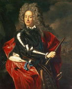 Portrait of John Churchill, 1st Duke of Marlborough (1650-1722) Reproduction