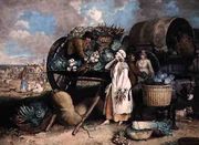 A Vegetable Market, engraved by William Ward (1766-1826), pub. by Messrs. Ward & Co., 1803 Reproduction