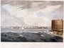 New York, from Governor's Island, engraved by I. Hill, pub. by Henry I. Megarcy, New York, 1820 Reproduction