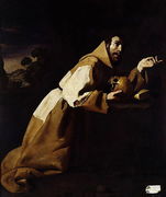 St. Francis in Meditation, 1639 Reproduction