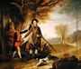 The Third Duke of Richmond (1735-1806) out Shooting with his Servant, c.1765 Reproduction