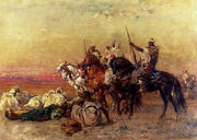 The Halt In The Desert Reproduction