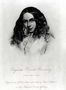 Portrait of Elizabeth Barrett Browning 1806-61 in 1859, engraved by G. Cook Reproduction