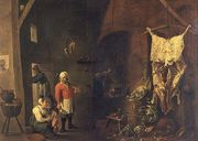 The Interior of a Rustic House, c.1640 Reproduction