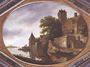 Landscape with a fortified manor house Reproduction