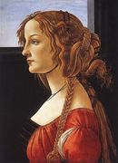 Portrait of a Young Woman, after 1480 Reproduction