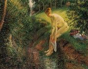 Bather In The Woods Reproduction