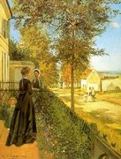 Louveciennes- The Road to Versailles 1870 Reproduction