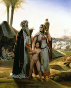 Abraham Turning Away Hagar, 1837 Reproduction