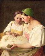 Fortune Telling, 1842 Reproduction