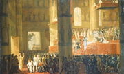 The Coronation of the Empress Maria Fyodorovna 1759-1828 1797 Reproduction