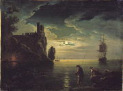 Evening Seascape Reproduction