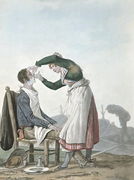 A collier having a shave Reproduction