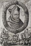 Portrait of Roberto Bellarmini (1542-1621) Cardinal Archbishop of Capua Reproduction