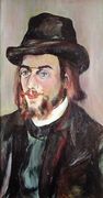 Portrait of Erik Satie (1866-1925) c.1892 Reproduction