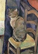 Study of a Cat, 1918 Reproduction