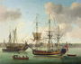 The Naval Dockyard at Deptford Reproduction