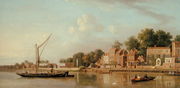 The Thames at Twickenham, c.1760 Reproduction